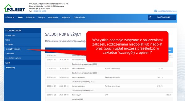 e-kartoteka_info_saldo_3 image e-kartoteka szczegółowy zapis naliczeń i wpłat dla właściciela mieszkania