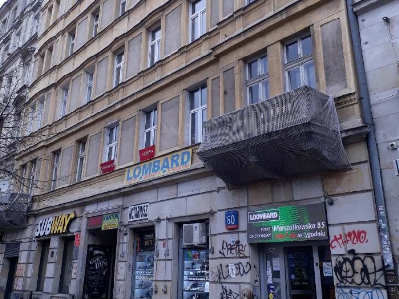 Wsp&oacute;lnota Mieszkaniowa ul. Marszałkowska 60 FRONT